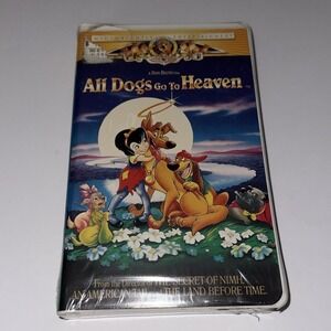 All Dogs Go to Heaven (VHS, 1998, Clam Shell Family Entertainment)‎
